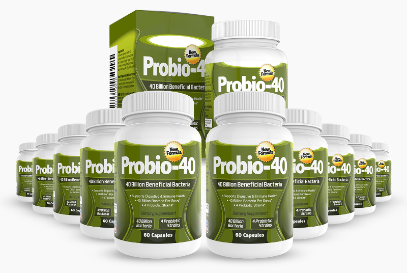 12 Probio-40 Probiotics Bottles