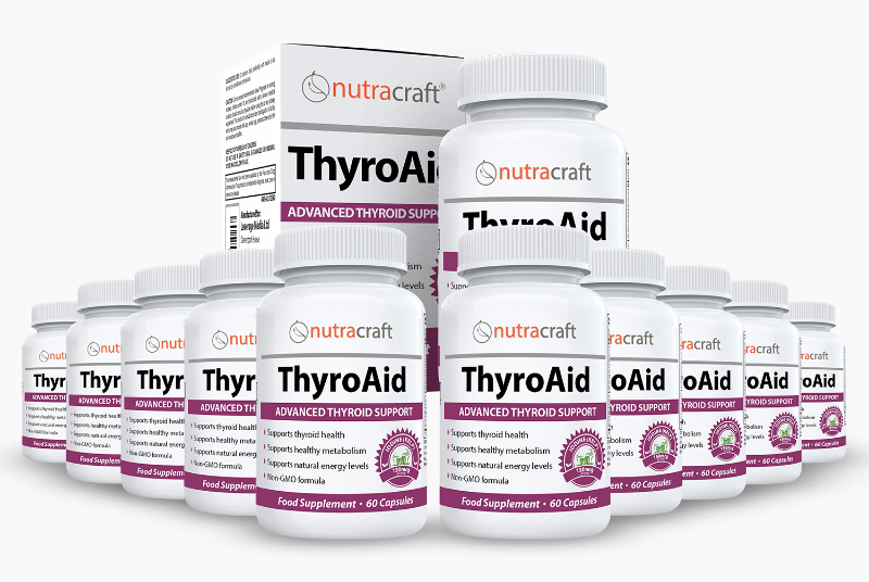 ThyroAid Thyroid Support - 12 Bottles