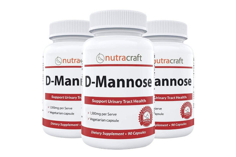 3 D-Mannose Bottles