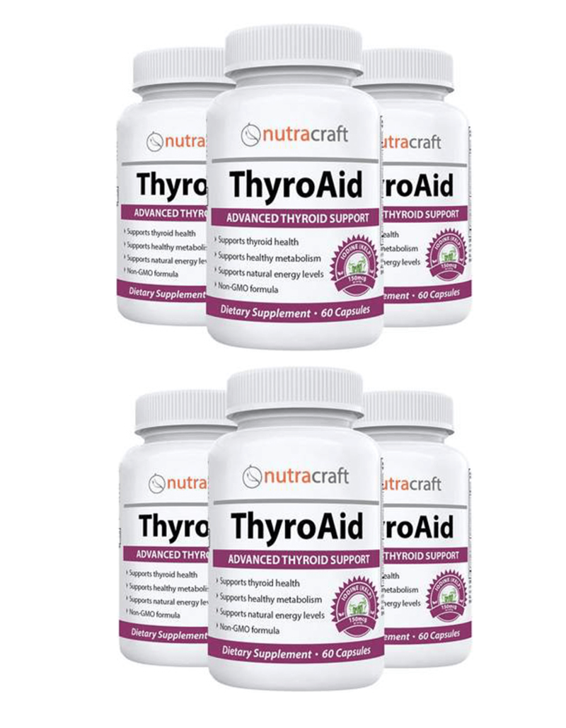 6 Thyroid Bottles