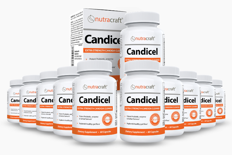 12 Candicel Candida Cleanse Bottles