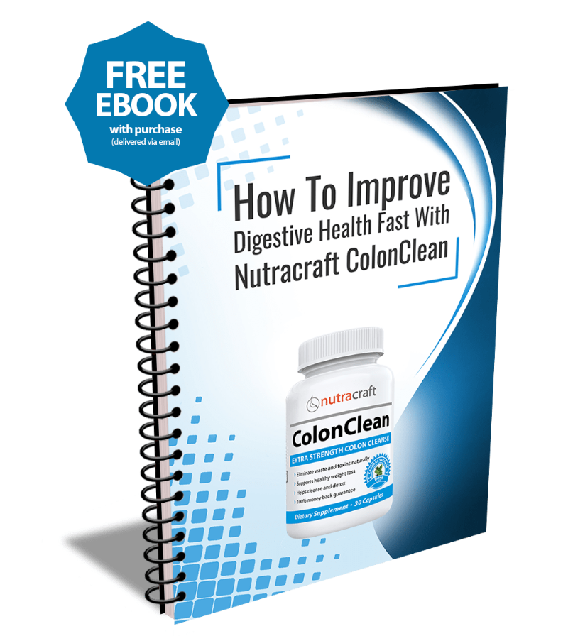 ColonClean 15 Day Colon Cleanse & Detox - 30 Capsules | Nutracraft